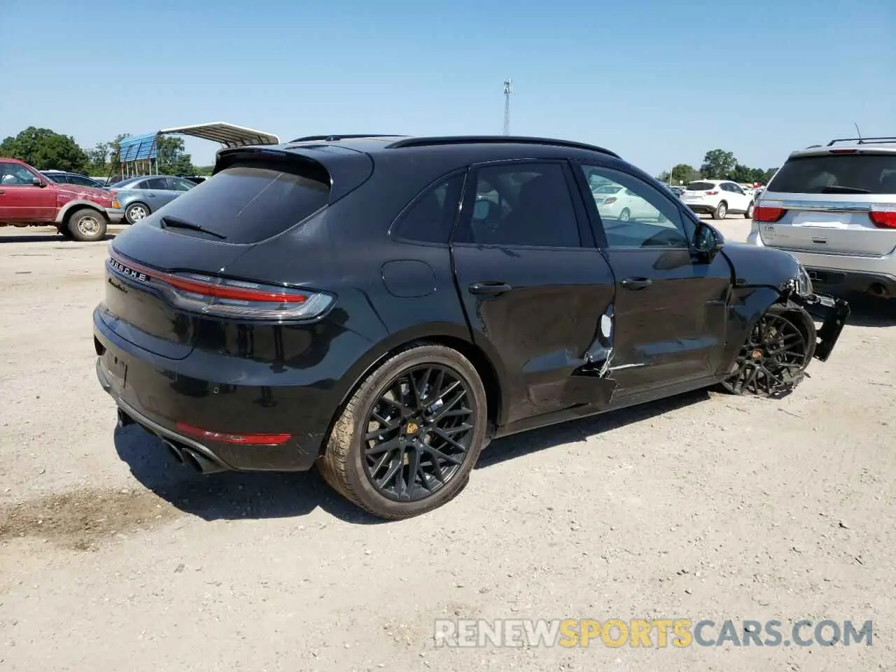 3 Photograph of a damaged car WP1AF2A55LLB60529 PORSCHE MACAN 2019
