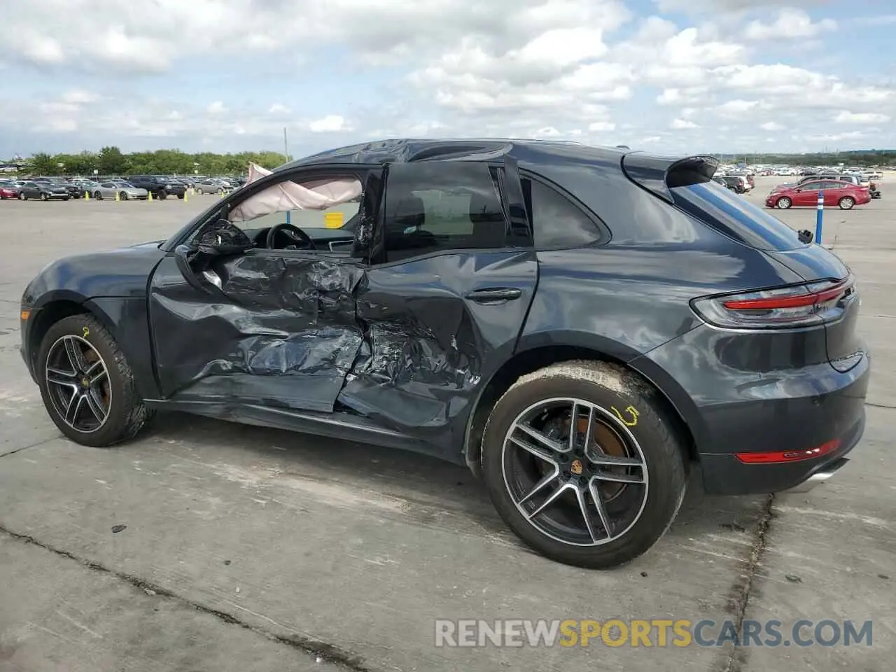 2 Photograph of a damaged car WP1AA2A50LLB02309 PORSCHE MACAN 2020