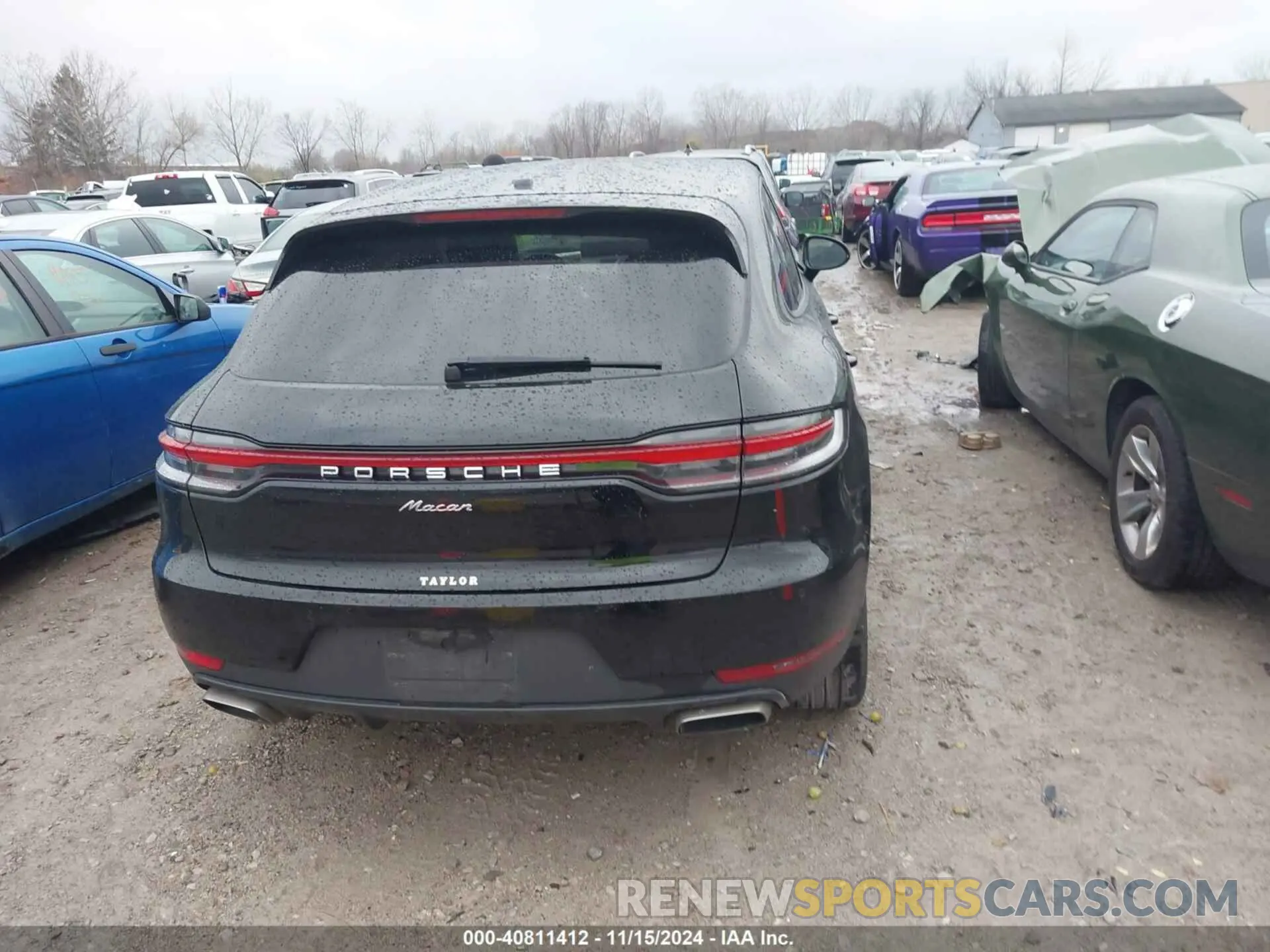 16 Photograph of a damaged car WP1AA2A51LLB03131 PORSCHE MACAN 2020