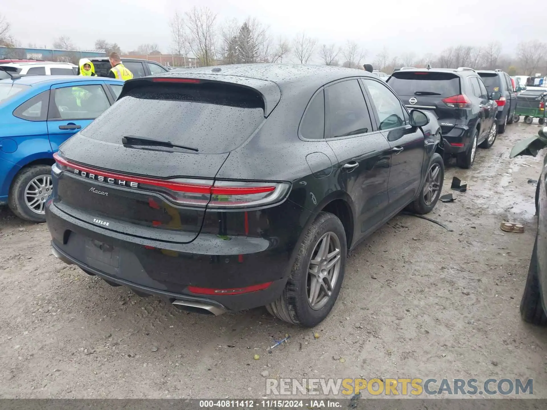 4 Photograph of a damaged car WP1AA2A51LLB03131 PORSCHE MACAN 2020