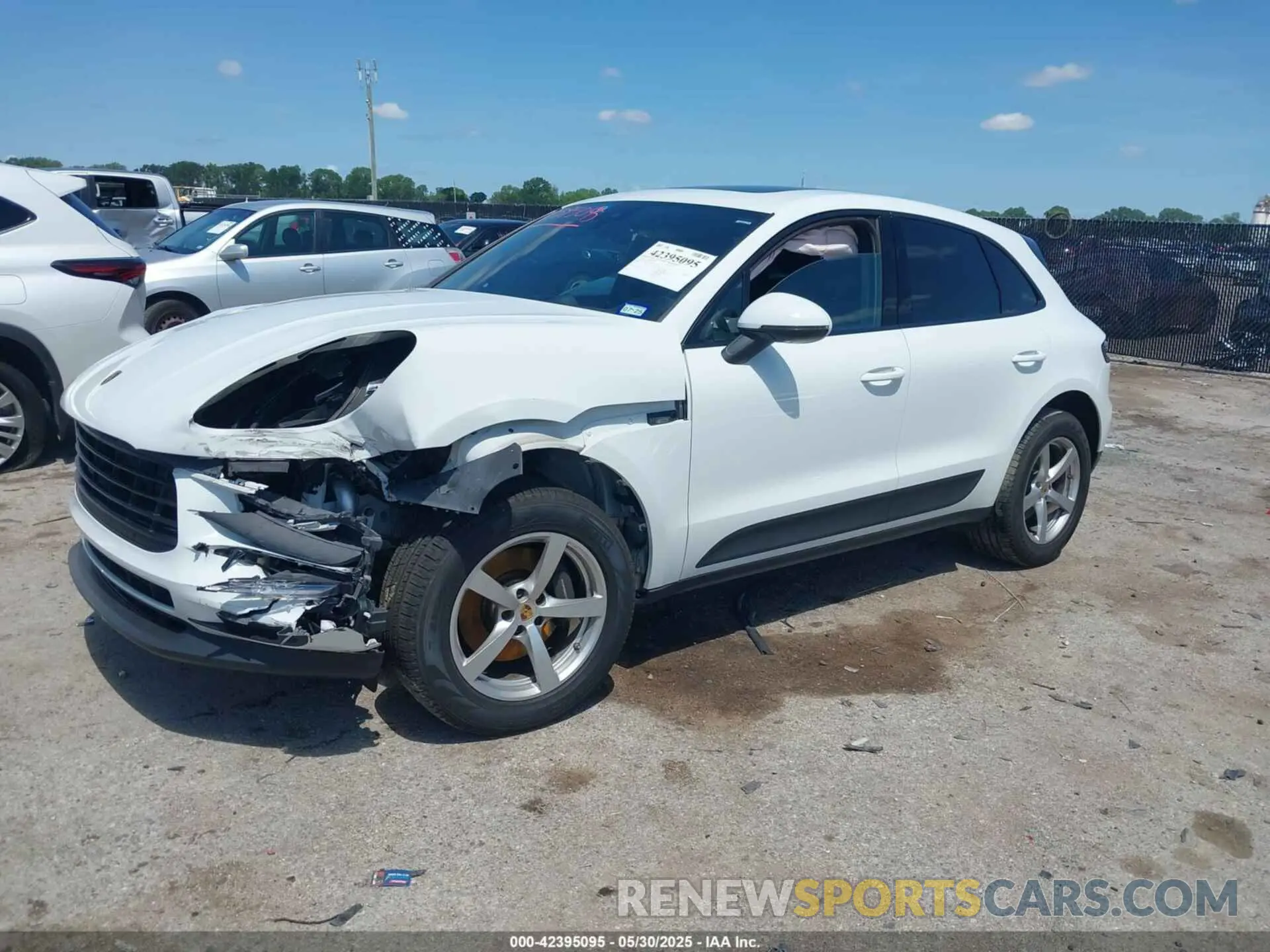 2 Photograph of a damaged car WP1AA2A51LLB08782 PORSCHE MACAN 2020