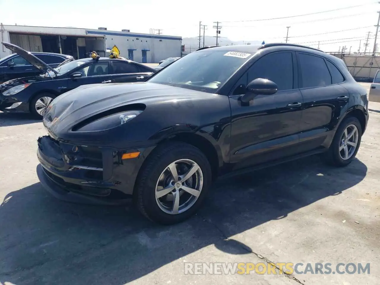 1 Photograph of a damaged car WP1AA2A51LLB13626 PORSCHE MACAN 2020