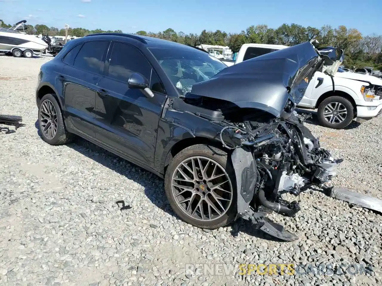 4 Photograph of a damaged car WP1AA2A51LLB14100 PORSCHE MACAN 2020