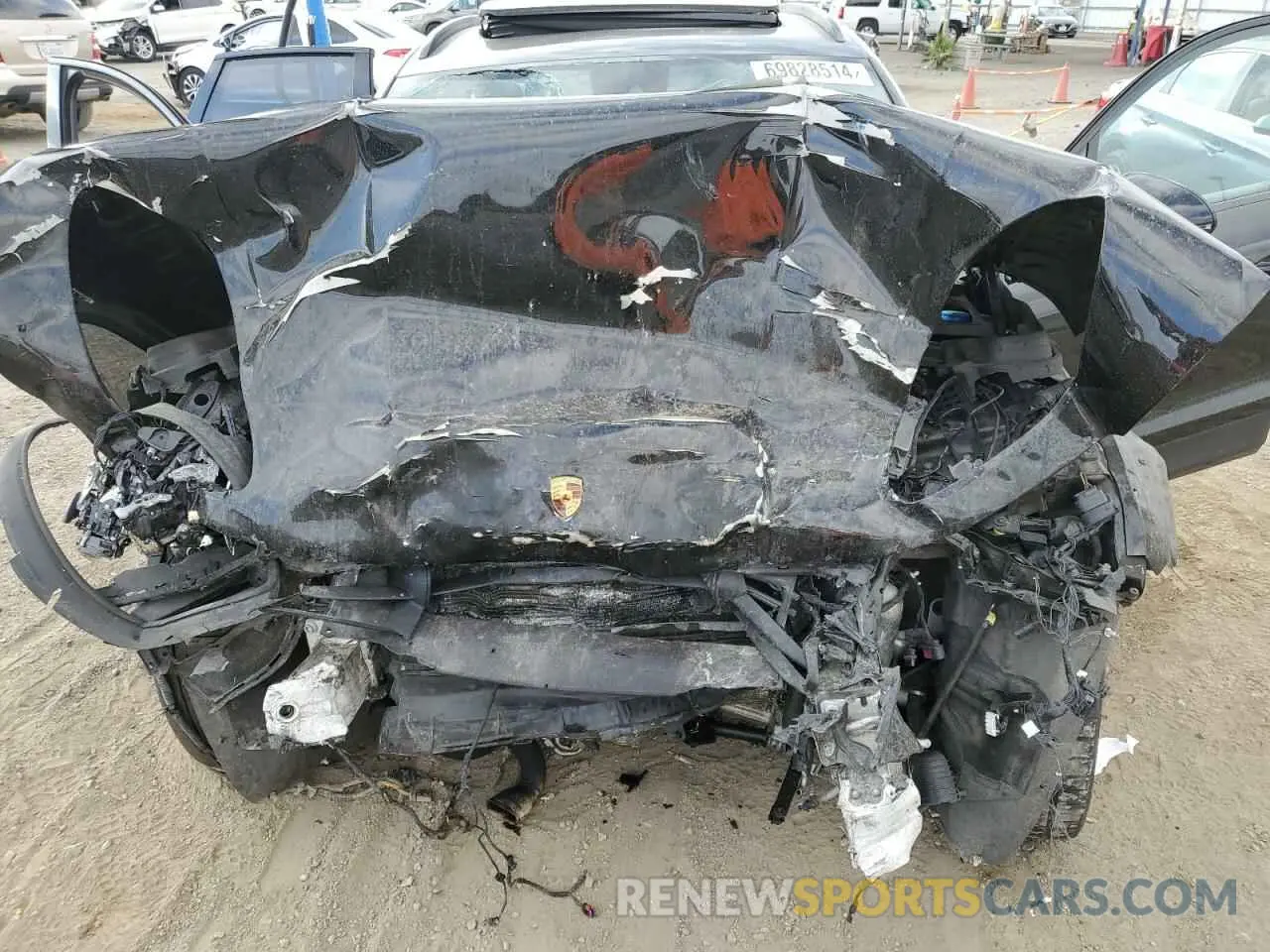 12 Photograph of a damaged car WP1AA2A51LLB15215 PORSCHE MACAN 2020