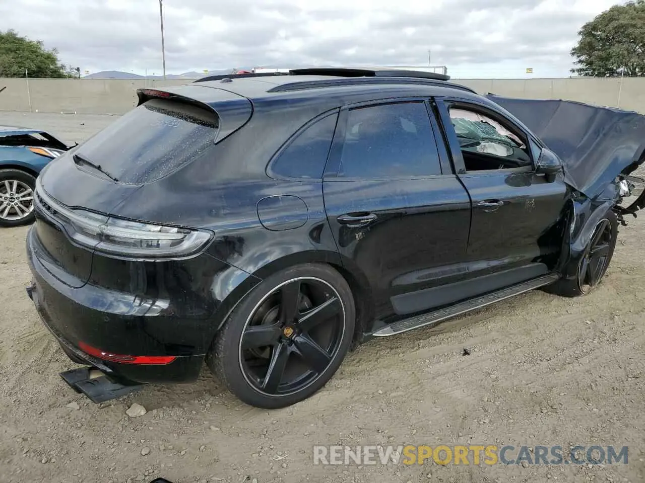 3 Photograph of a damaged car WP1AA2A51LLB15215 PORSCHE MACAN 2020