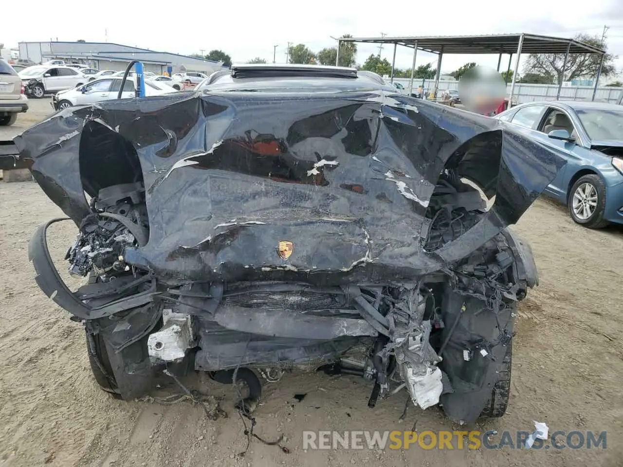 5 Photograph of a damaged car WP1AA2A51LLB15215 PORSCHE MACAN 2020