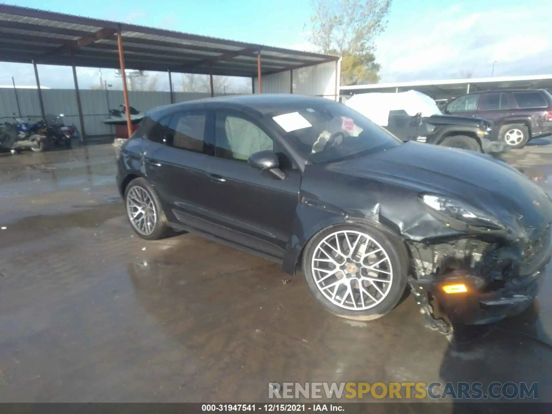 1 Photograph of a damaged car WP1AA2A52LLB06314 PORSCHE MACAN 2020