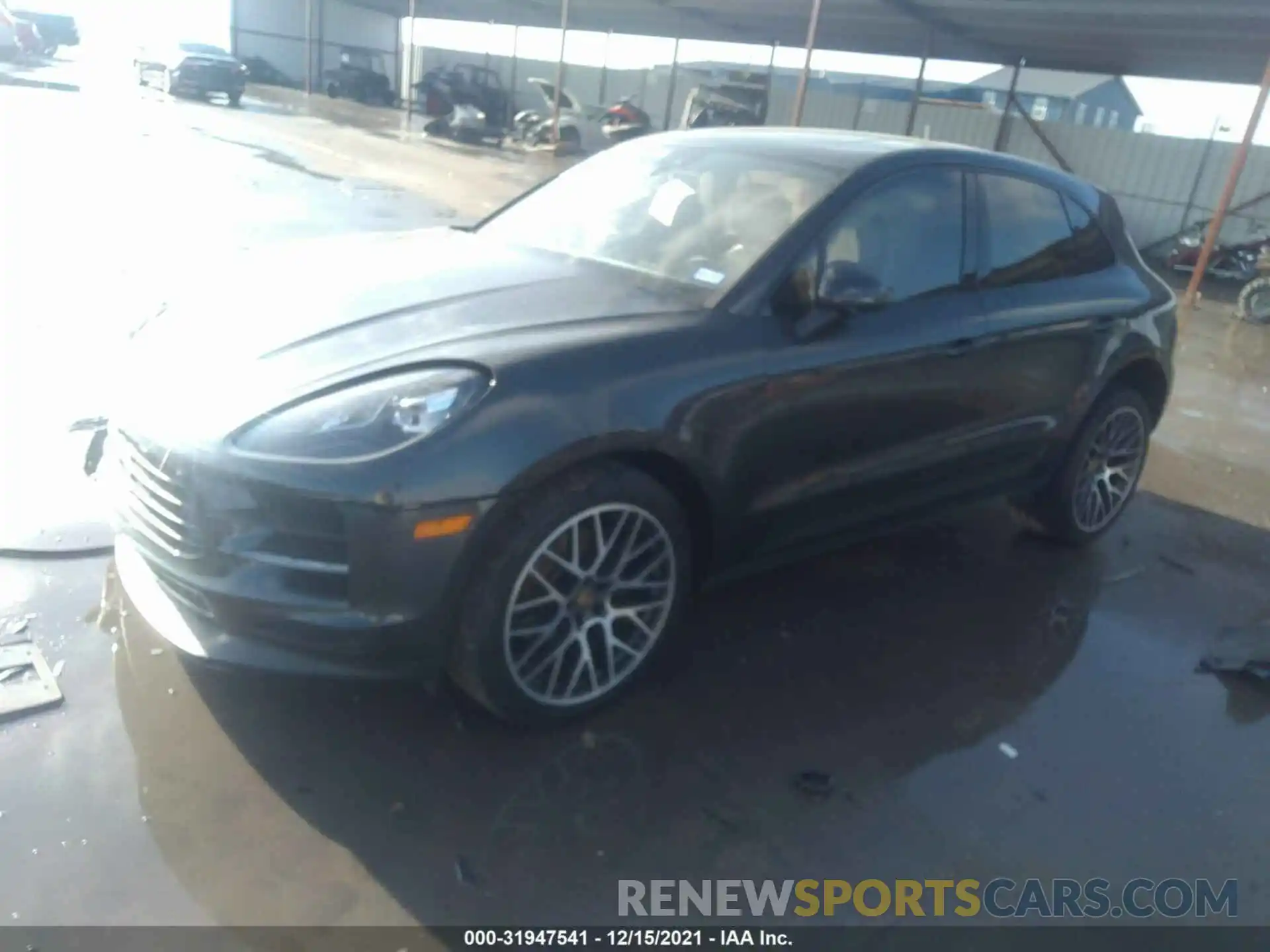 2 Photograph of a damaged car WP1AA2A52LLB06314 PORSCHE MACAN 2020