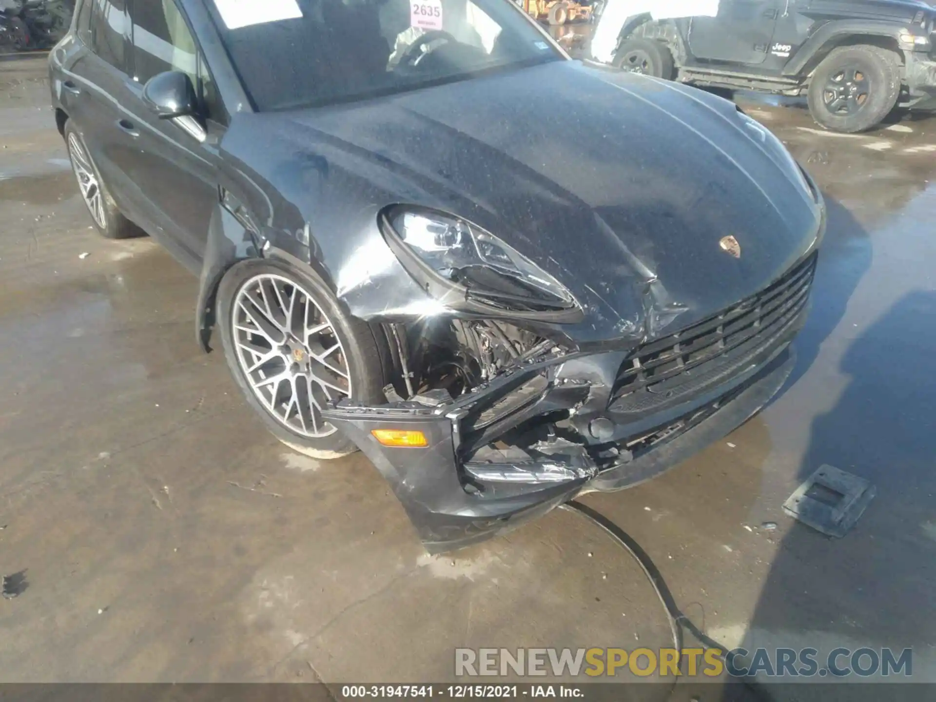 6 Photograph of a damaged car WP1AA2A52LLB06314 PORSCHE MACAN 2020