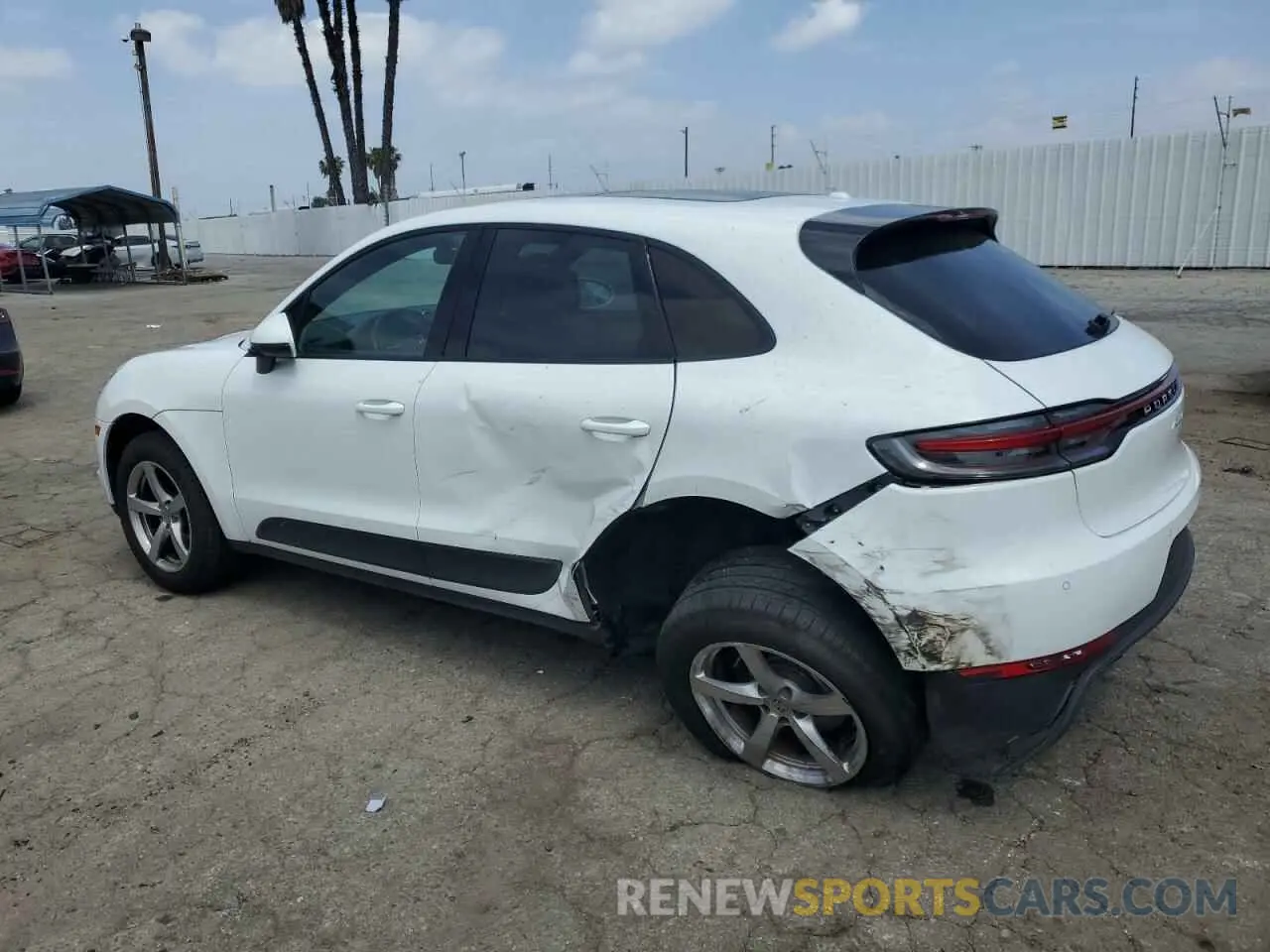 2 Photograph of a damaged car WP1AA2A52LLB06944 PORSCHE MACAN 2020