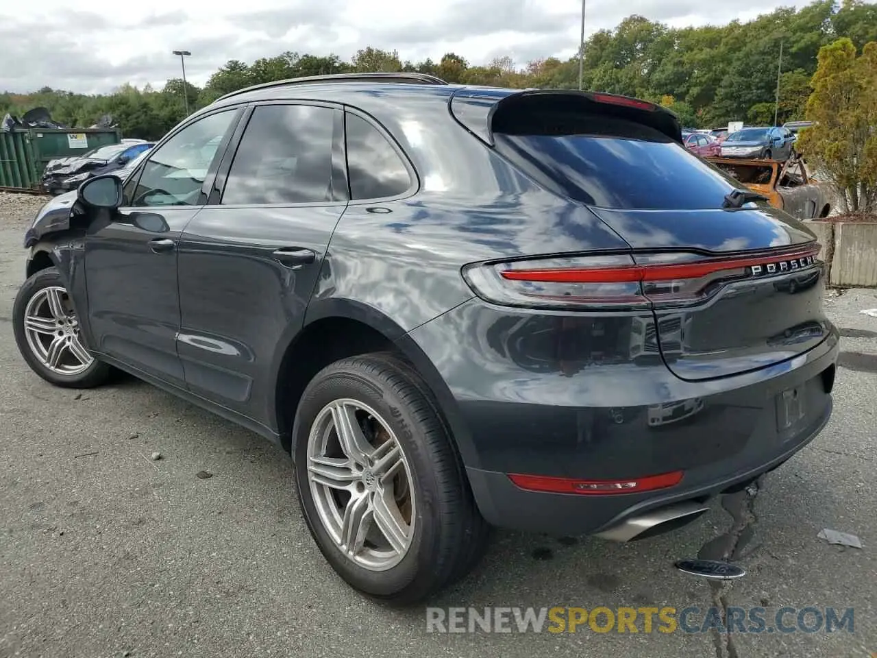 2 Photograph of a damaged car WP1AA2A52LLB07401 PORSCHE MACAN 2020