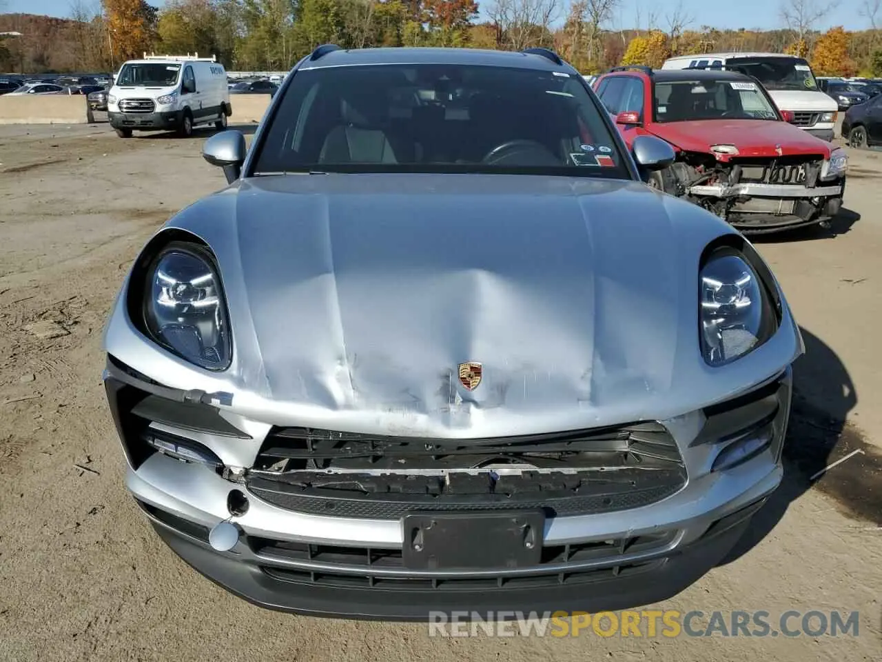 5 Photograph of a damaged car WP1AA2A52LLB14302 PORSCHE MACAN 2020