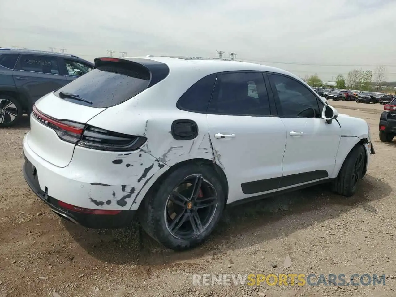 3 Photograph of a damaged car WP1AA2A53LLB01011 PORSCHE MACAN 2020