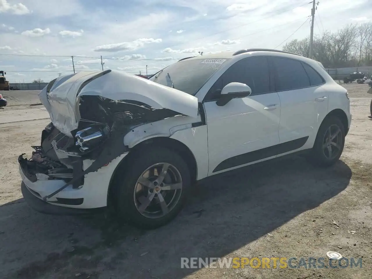 1 Photograph of a damaged car WP1AA2A53LLB01302 PORSCHE MACAN 2020