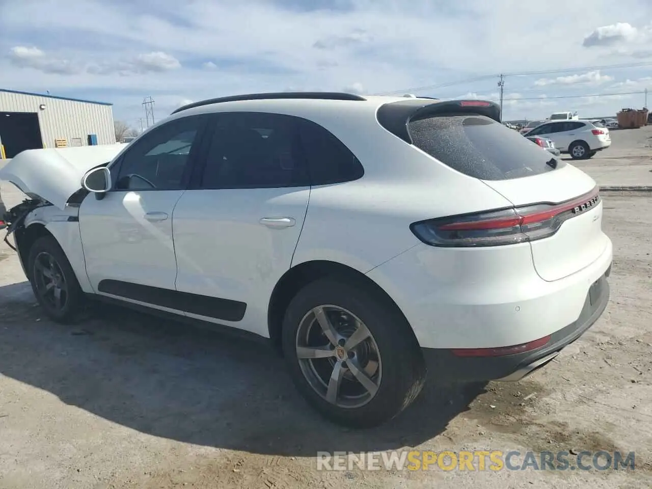 2 Photograph of a damaged car WP1AA2A53LLB01302 PORSCHE MACAN 2020