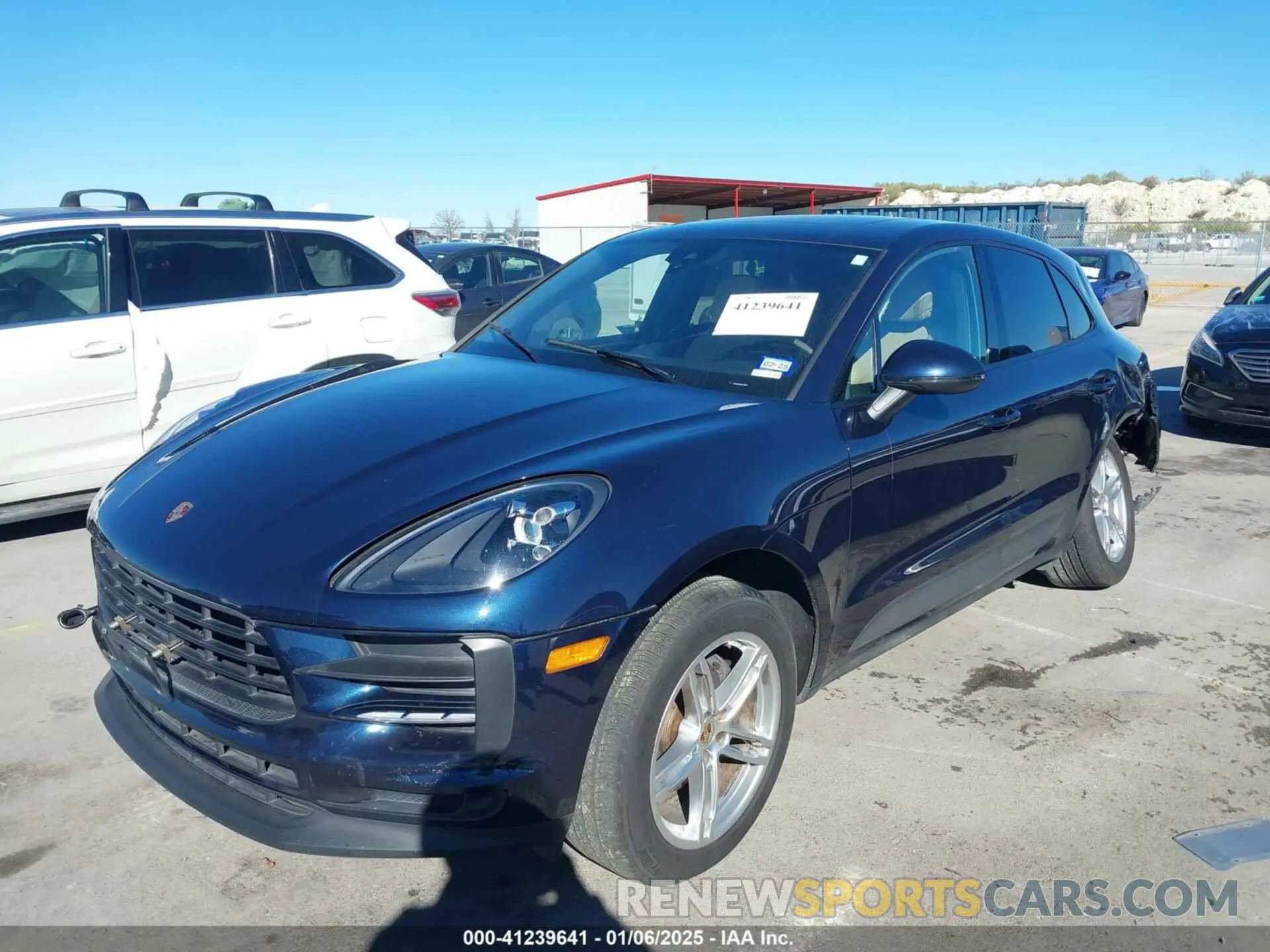 2 Photograph of a damaged car WP1AA2A54LLB05715 PORSCHE MACAN 2020