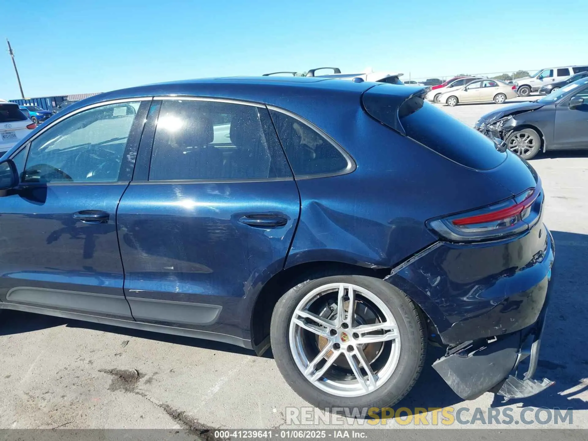 6 Photograph of a damaged car WP1AA2A54LLB05715 PORSCHE MACAN 2020