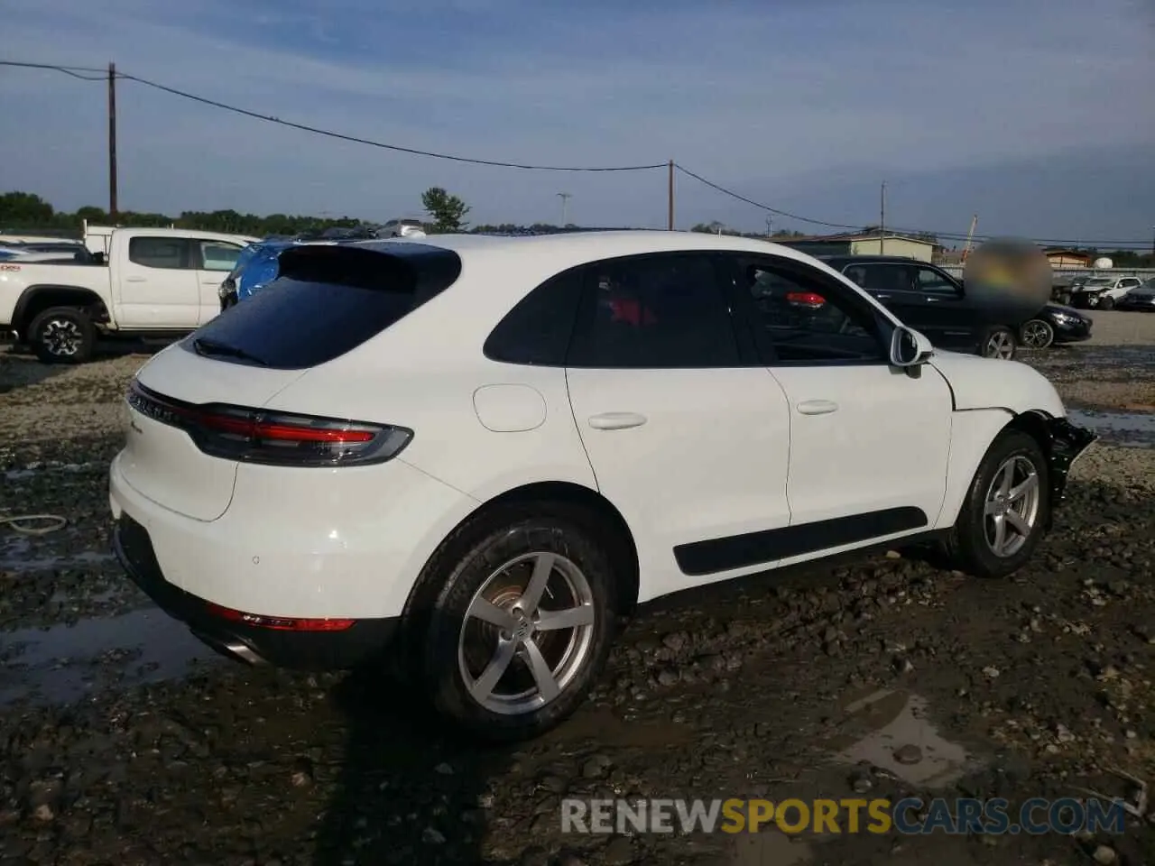 3 Photograph of a damaged car WP1AA2A54LLB12938 PORSCHE MACAN 2020