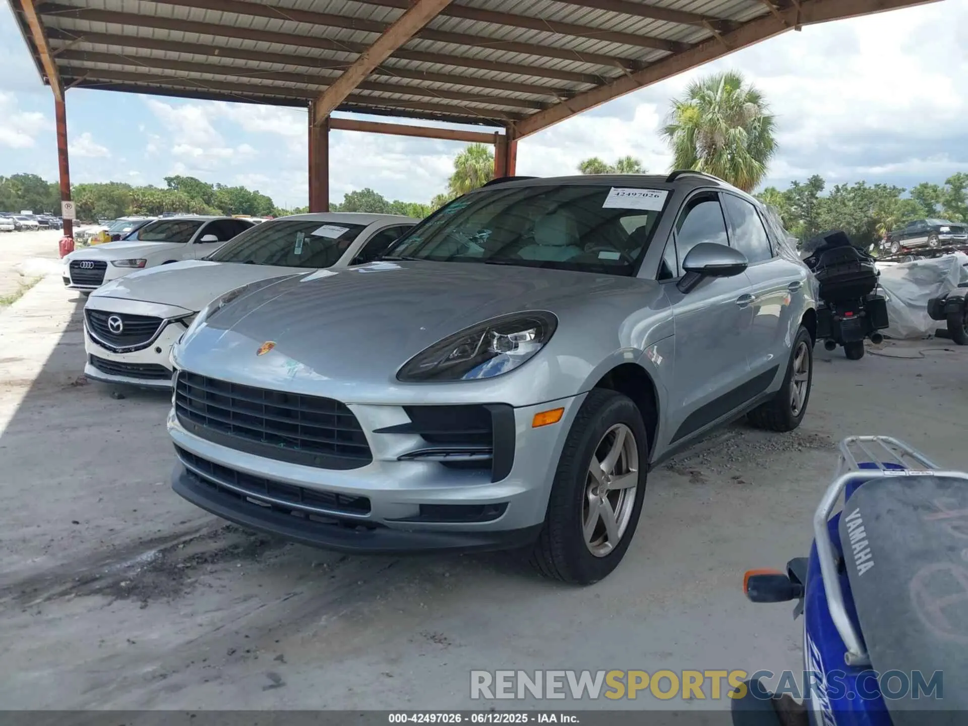 2 Photograph of a damaged car WP1AA2A55LLB03066 PORSCHE MACAN 2020
