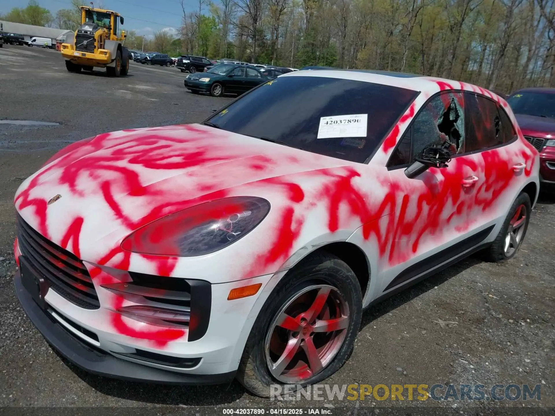6 Photograph of a damaged car WP1AA2A55LLB05187 PORSCHE MACAN 2020