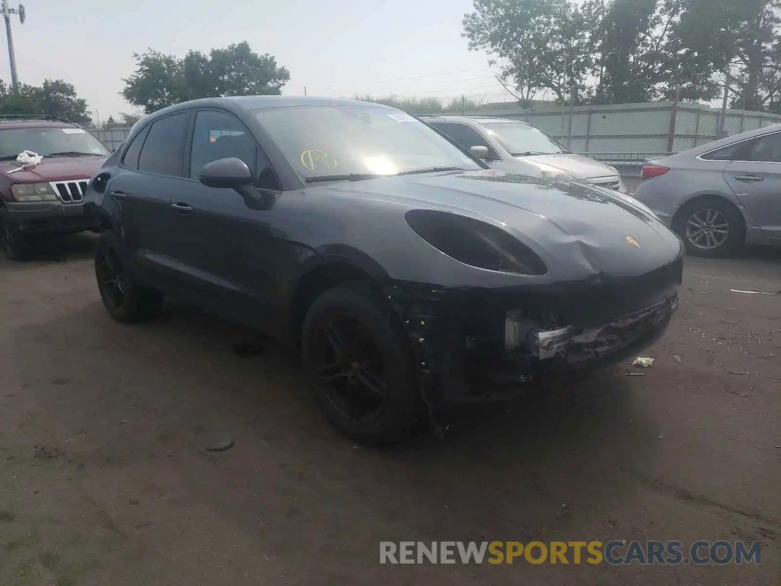 1 Photograph of a damaged car WP1AA2A55LLB07604 PORSCHE MACAN 2020