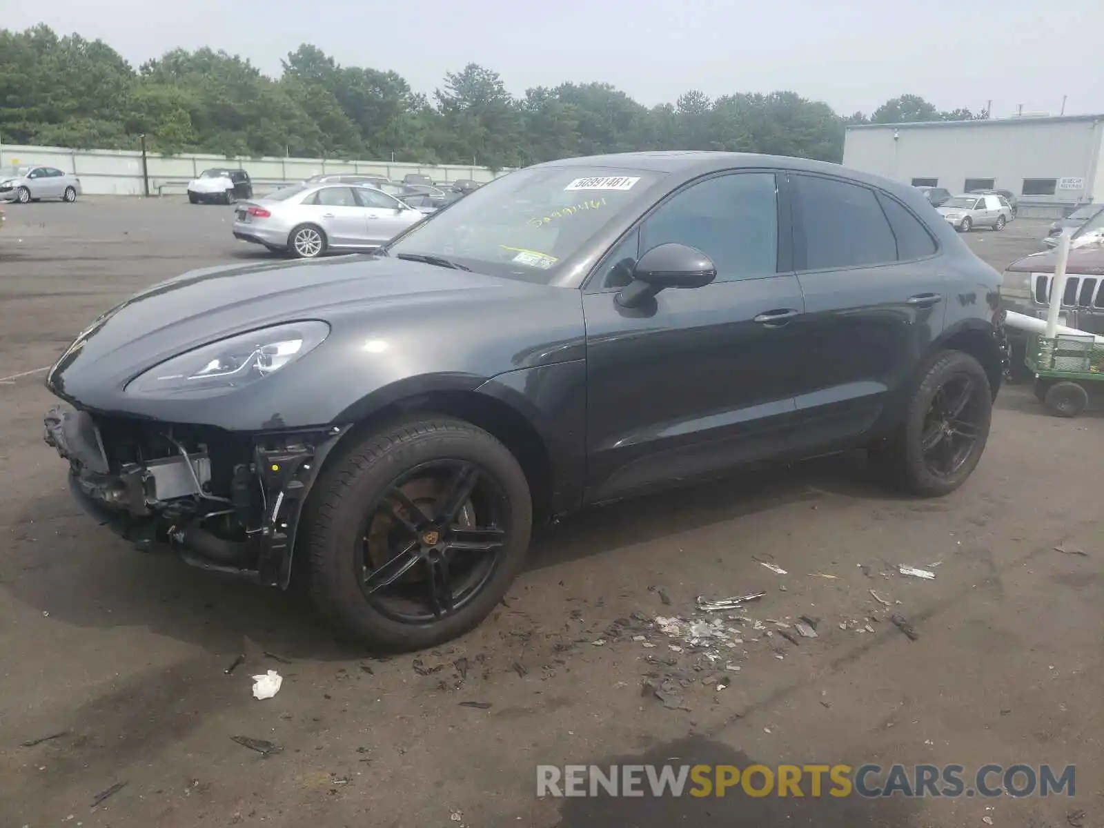 2 Photograph of a damaged car WP1AA2A55LLB07604 PORSCHE MACAN 2020