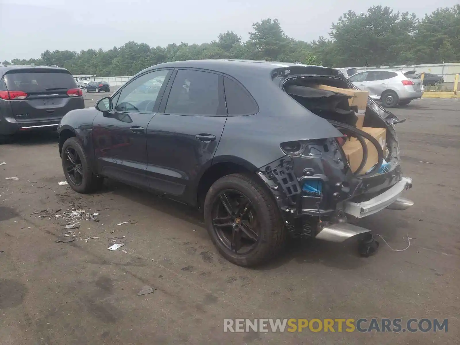 3 Photograph of a damaged car WP1AA2A55LLB07604 PORSCHE MACAN 2020