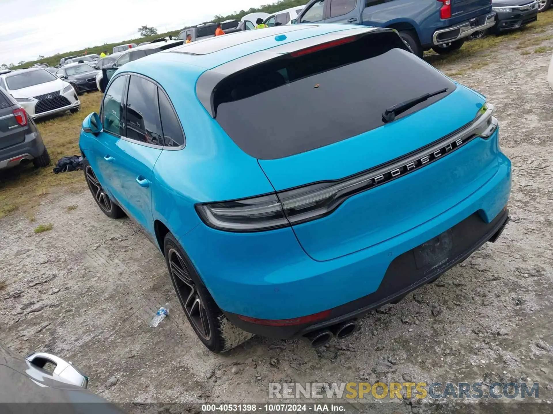 3 Photograph of a damaged car WP1AA2A55LLB10325 PORSCHE MACAN 2020