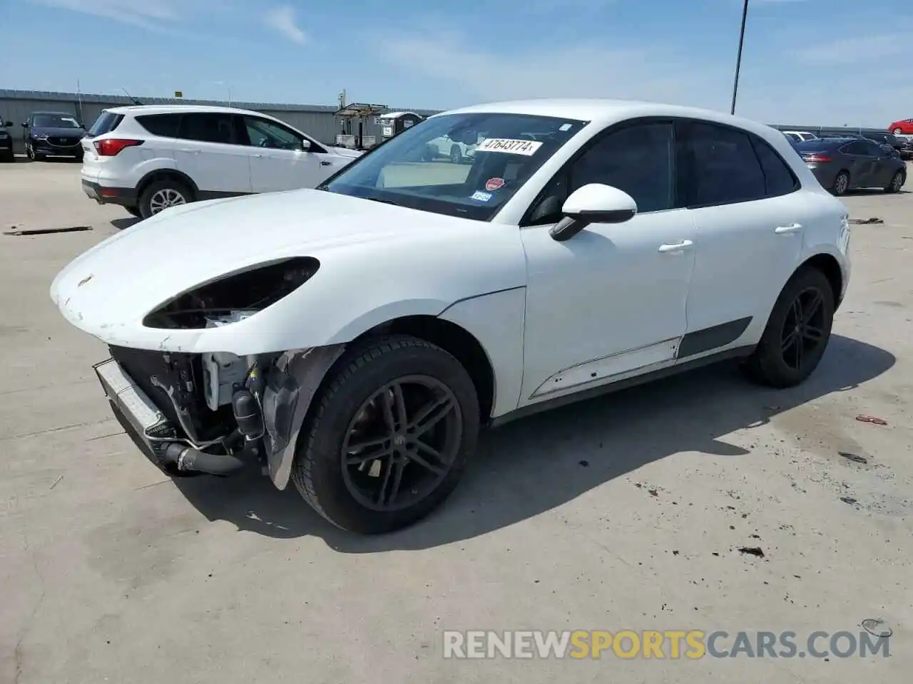 1 Photograph of a damaged car WP1AA2A56LLB00662 PORSCHE MACAN 2020