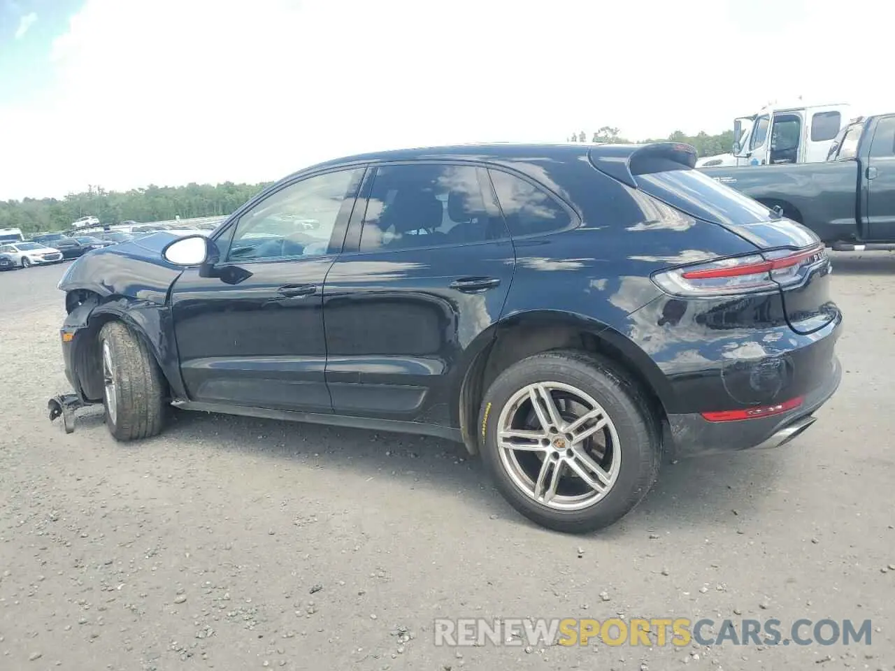 2 Photograph of a damaged car WP1AA2A56LLB01665 PORSCHE MACAN 2020