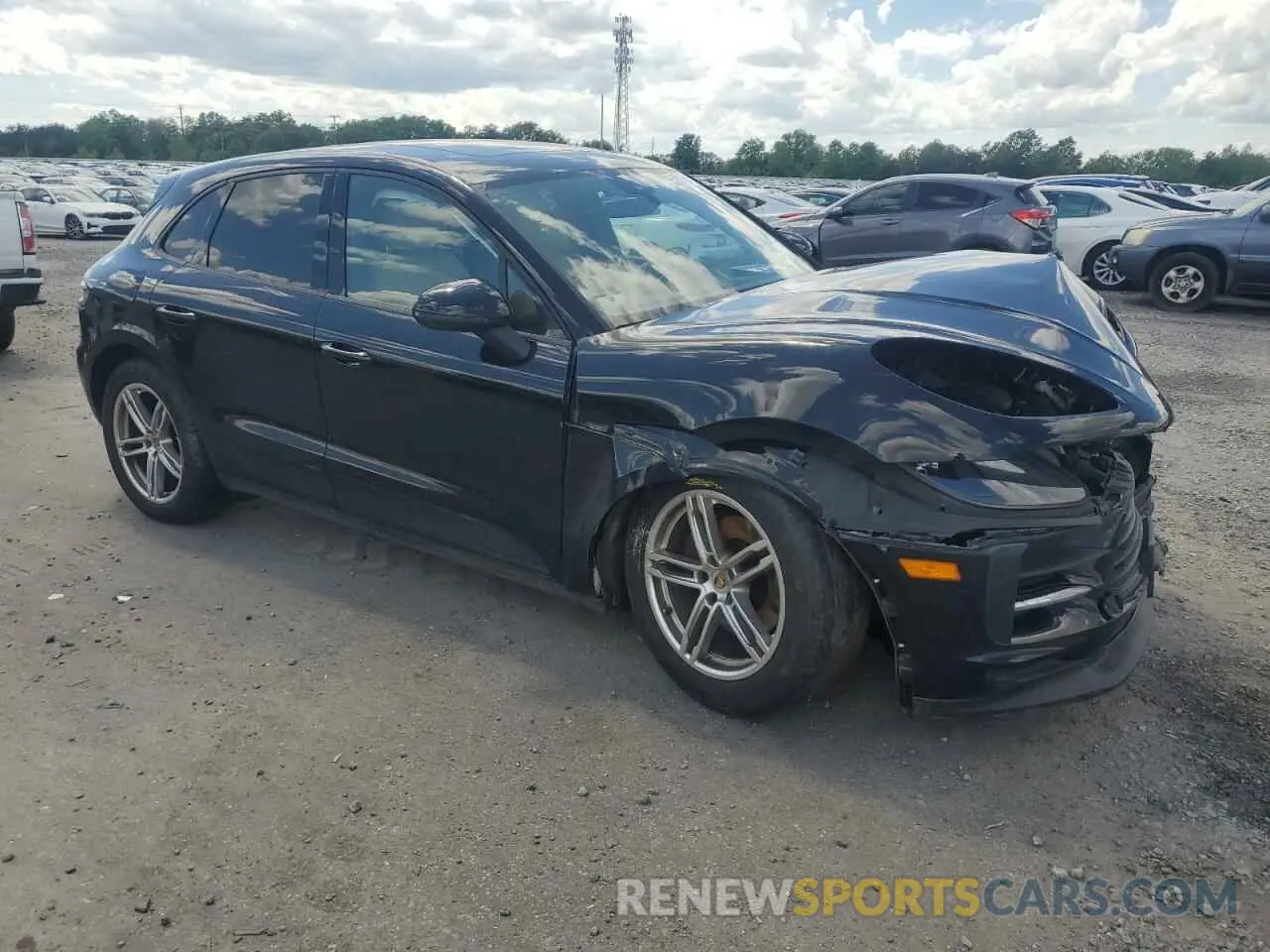 4 Photograph of a damaged car WP1AA2A56LLB01665 PORSCHE MACAN 2020