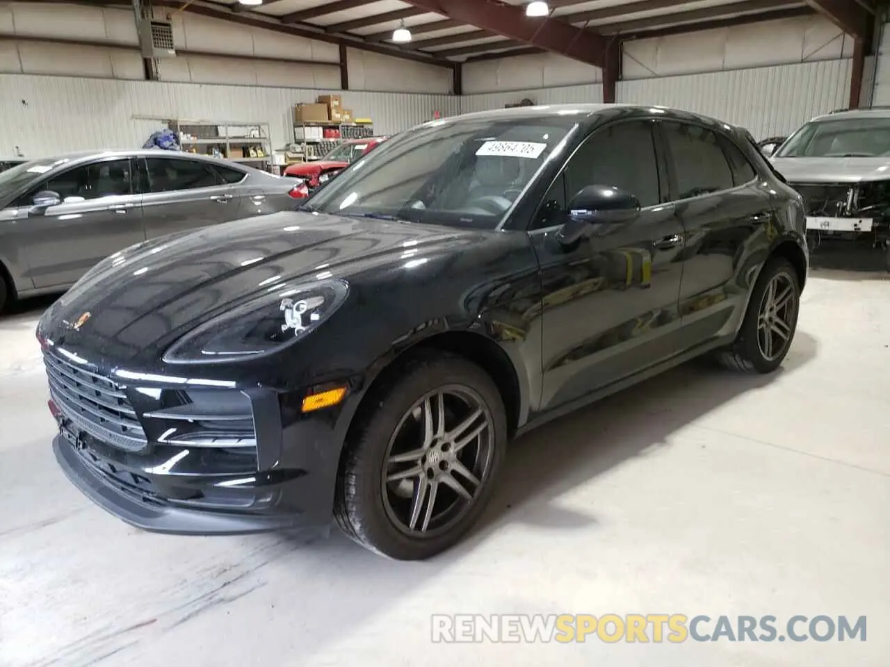 1 Photograph of a damaged car WP1AA2A56LLB03240 PORSCHE MACAN 2020