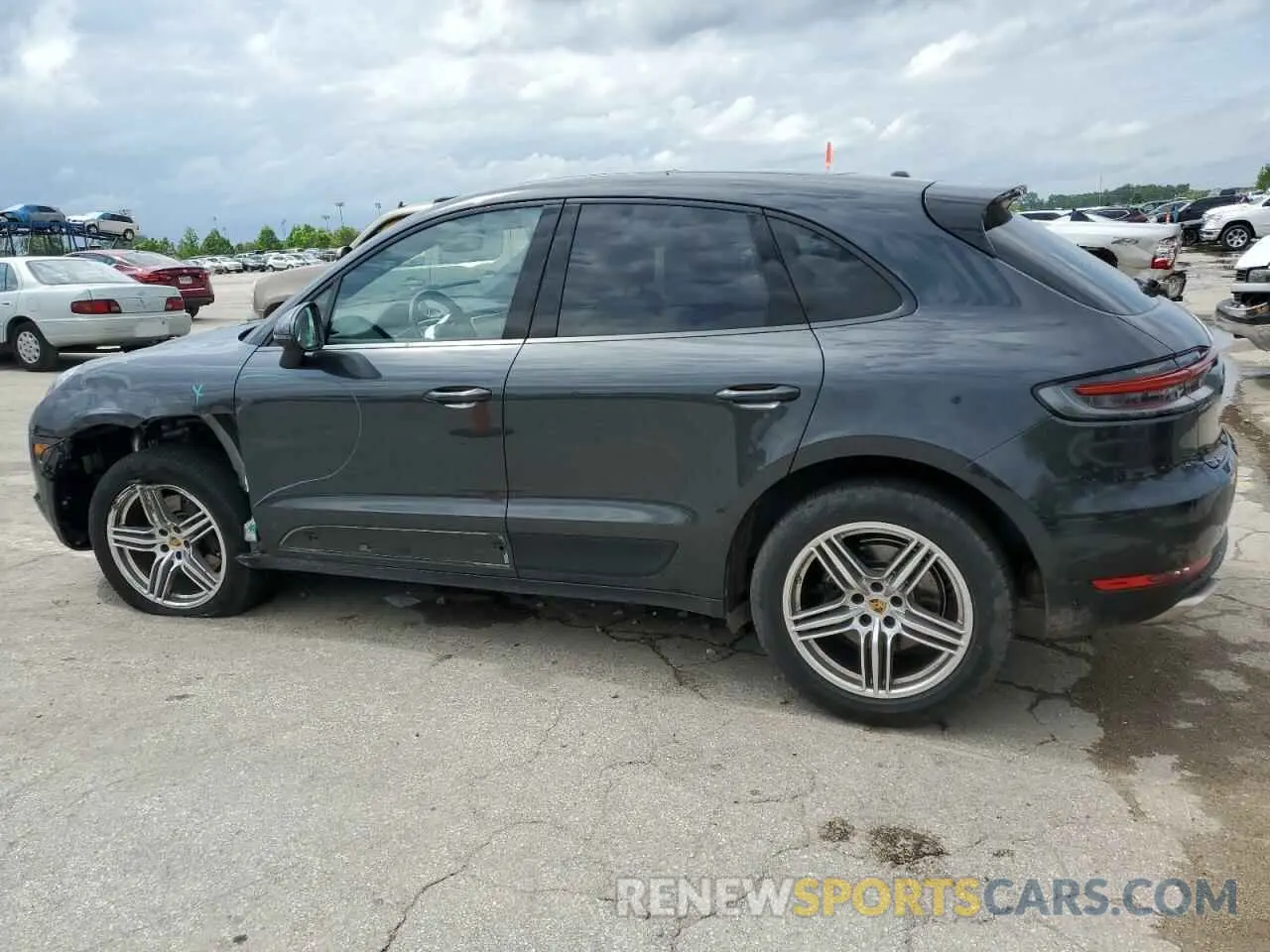 2 Photograph of a damaged car WP1AA2A56LLB11600 PORSCHE MACAN 2020