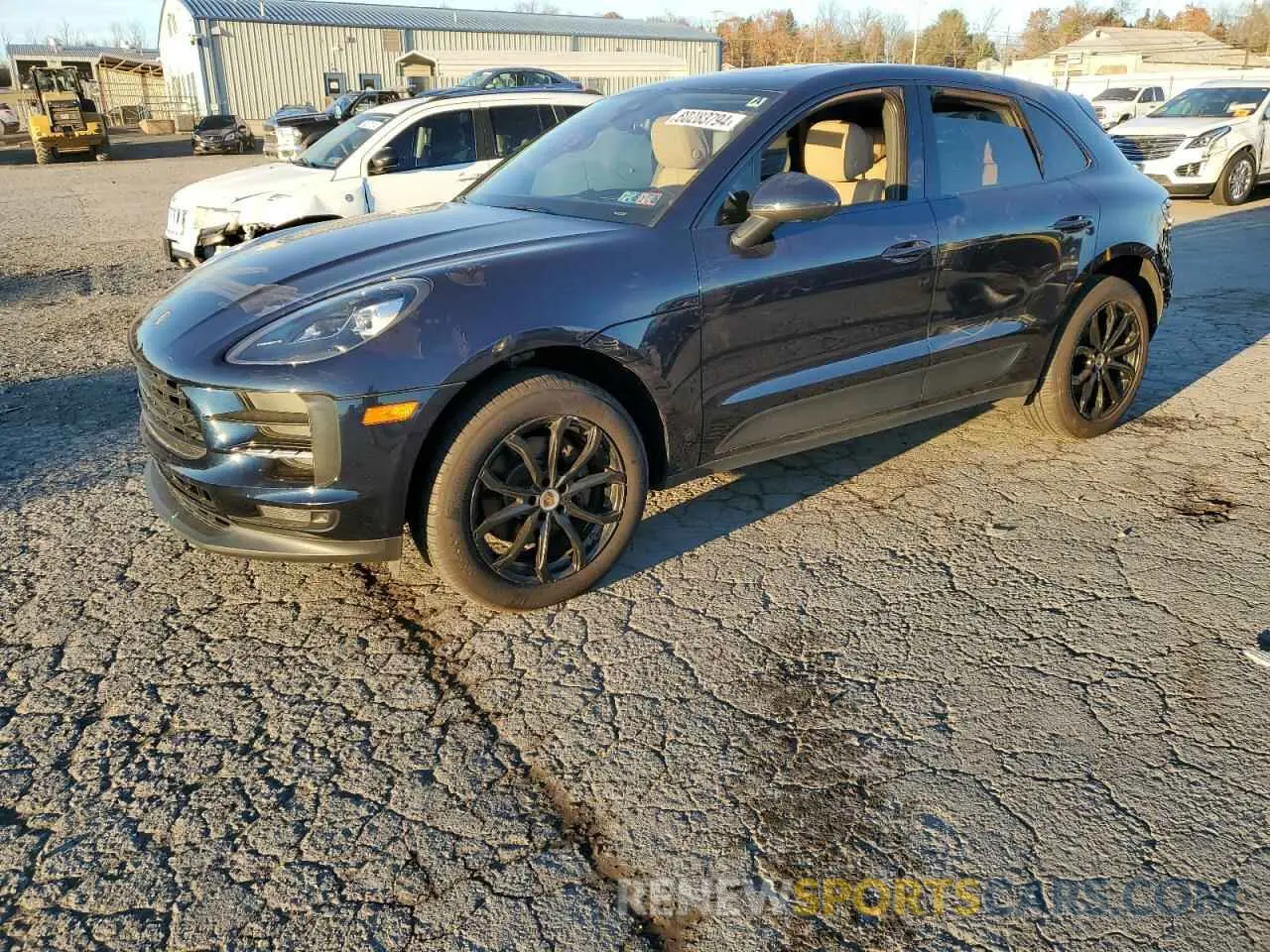 1 Photograph of a damaged car WP1AA2A56LLB13377 PORSCHE MACAN 2020