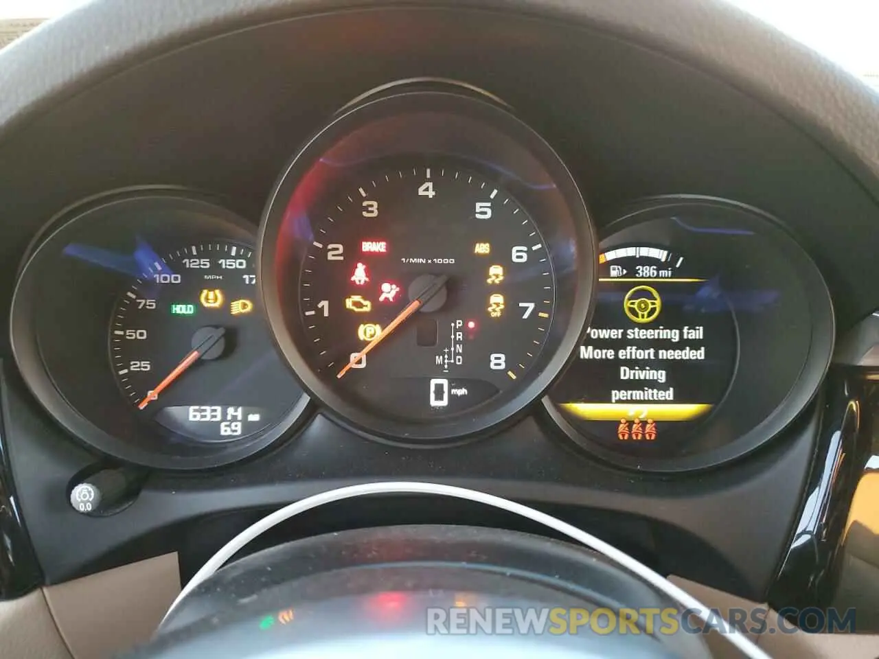 9 Photograph of a damaged car WP1AA2A56LLB13377 PORSCHE MACAN 2020