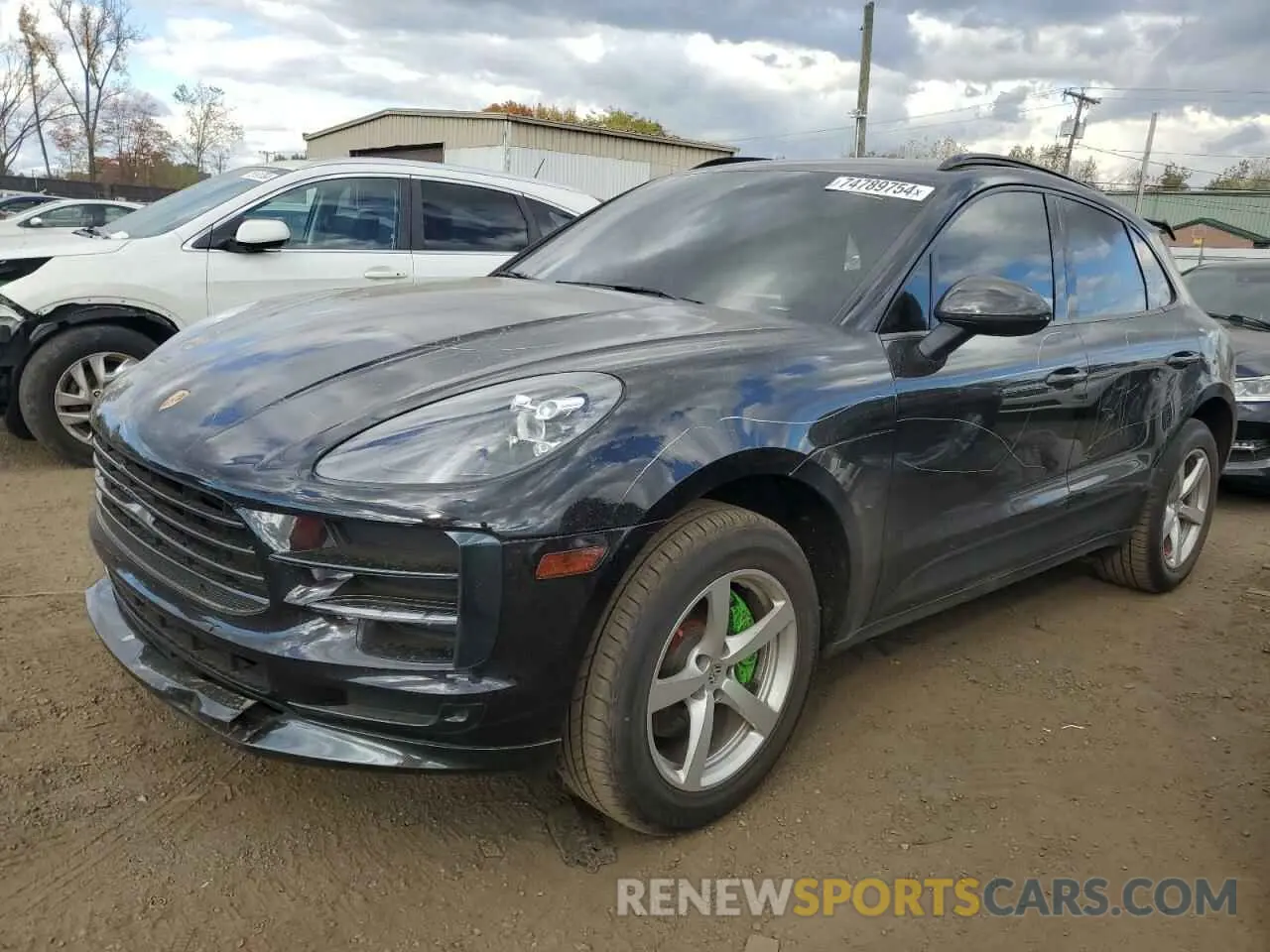 1 Photograph of a damaged car WP1AA2A57LLB05661 PORSCHE MACAN 2020