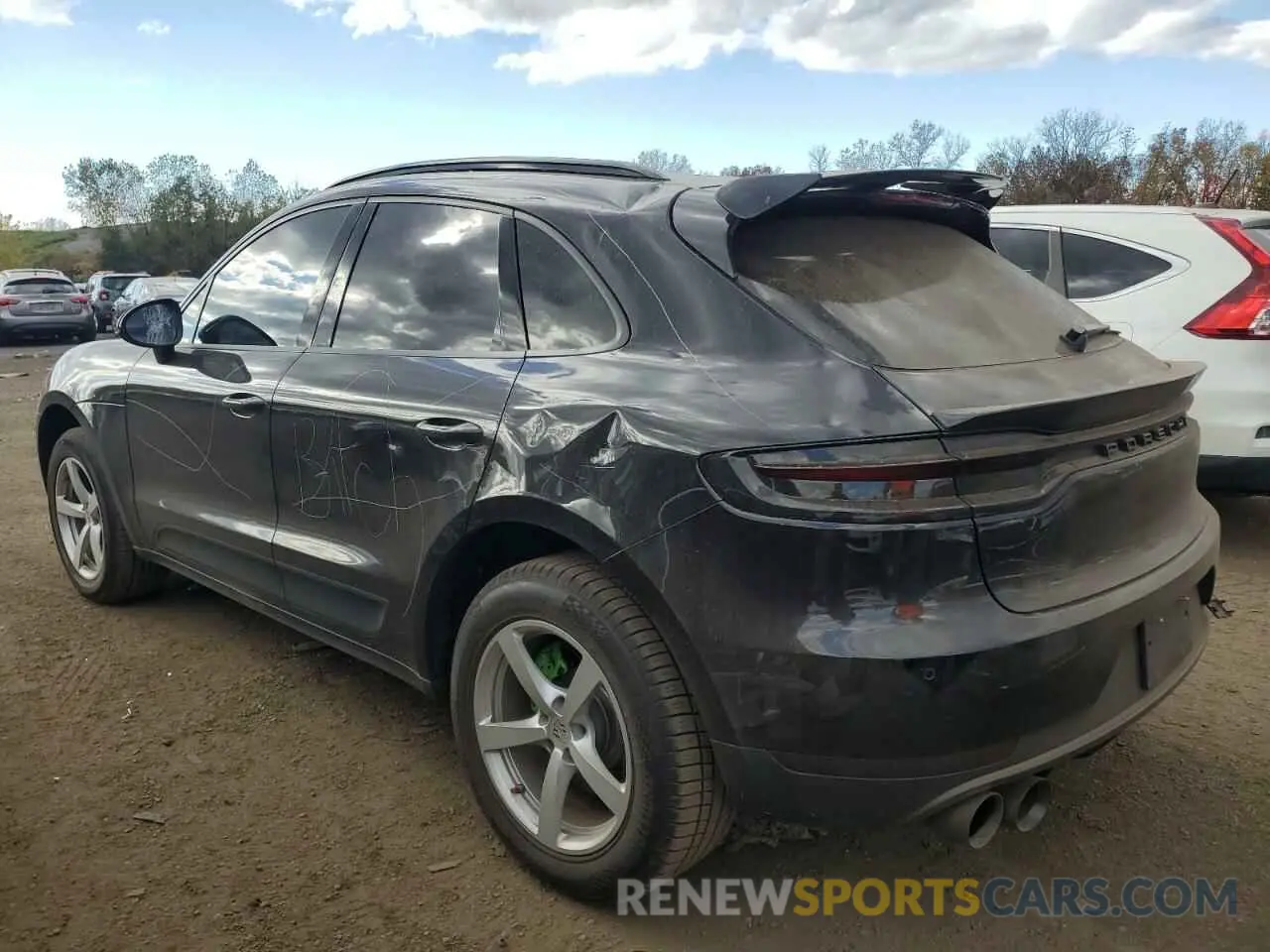 2 Photograph of a damaged car WP1AA2A57LLB05661 PORSCHE MACAN 2020