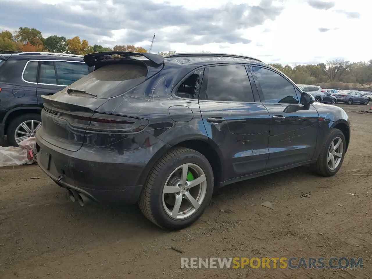 3 Photograph of a damaged car WP1AA2A57LLB05661 PORSCHE MACAN 2020