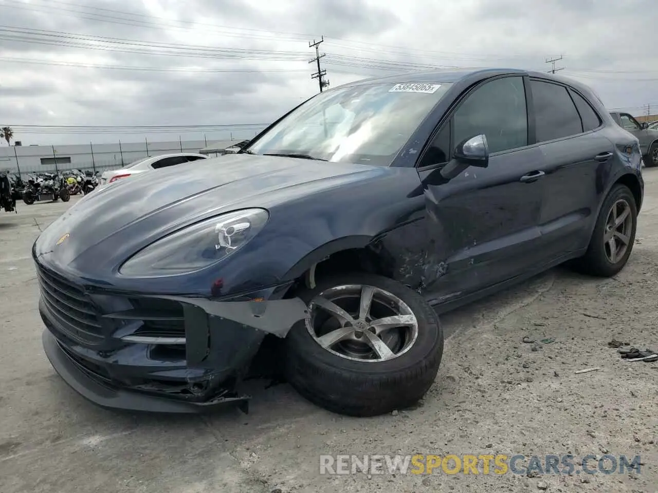 1 Photograph of a damaged car WP1AA2A57LLB13243 PORSCHE MACAN 2020