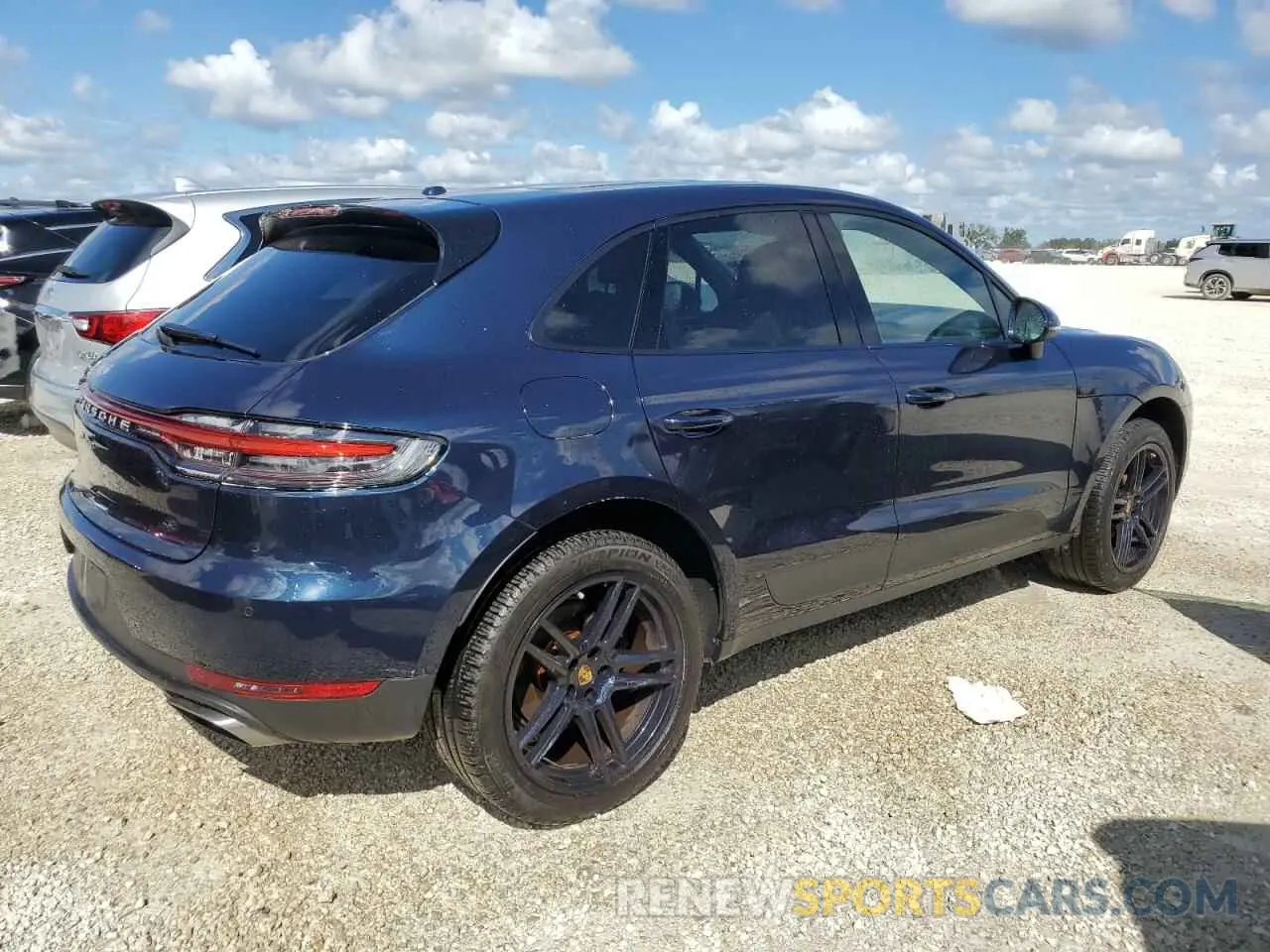 3 Photograph of a damaged car WP1AA2A57LLB15204 PORSCHE MACAN 2020