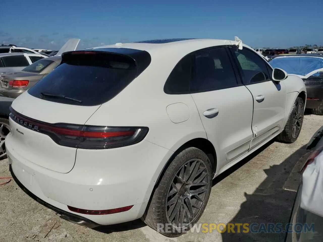 3 Photograph of a damaged car WP1AA2A58LLB01537 PORSCHE MACAN 2020