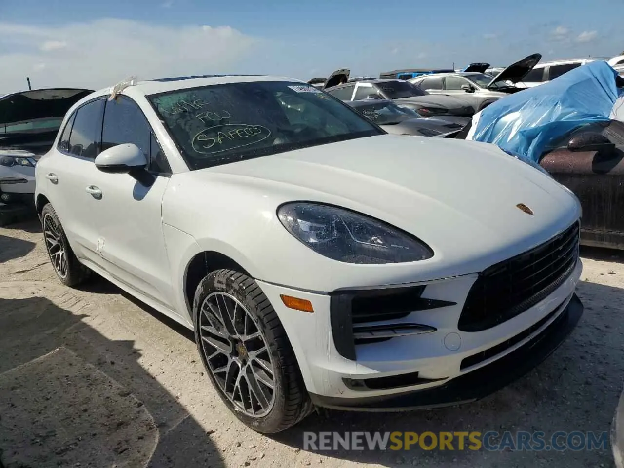 4 Photograph of a damaged car WP1AA2A58LLB01537 PORSCHE MACAN 2020