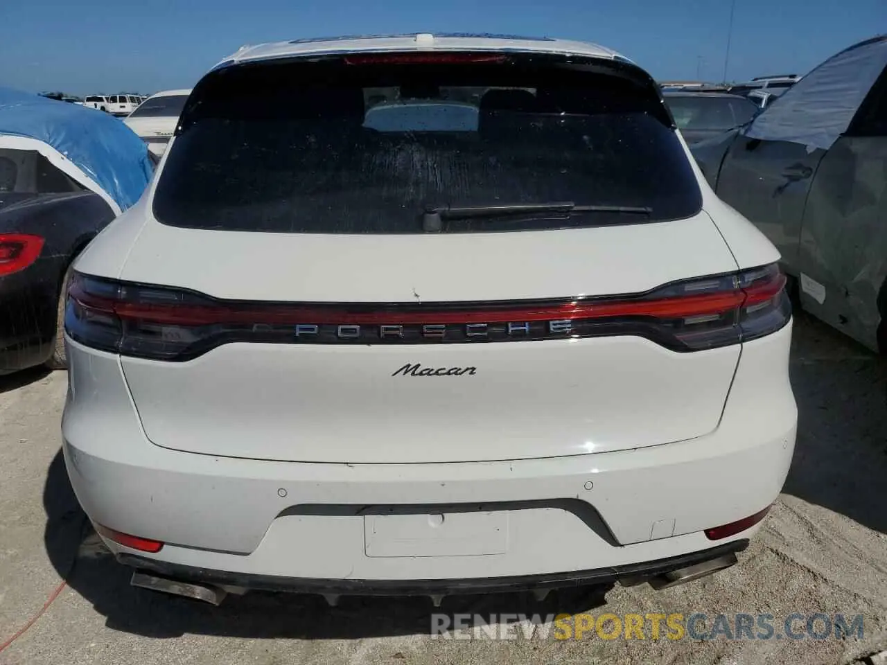 6 Photograph of a damaged car WP1AA2A58LLB01537 PORSCHE MACAN 2020