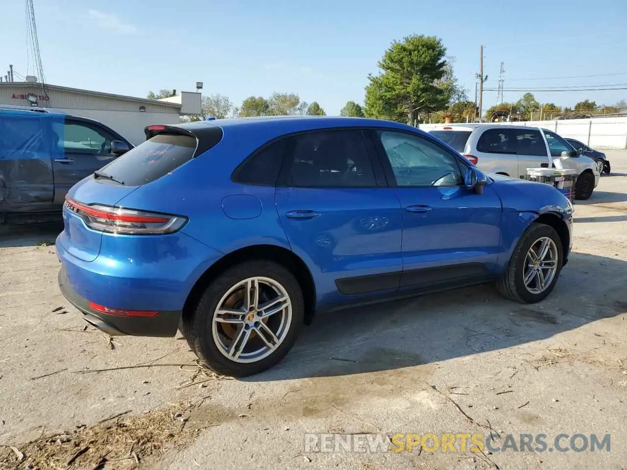 3 Photograph of a damaged car WP1AA2A58LLB09413 PORSCHE MACAN 2020
