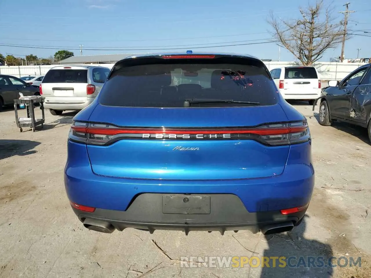 6 Photograph of a damaged car WP1AA2A58LLB09413 PORSCHE MACAN 2020