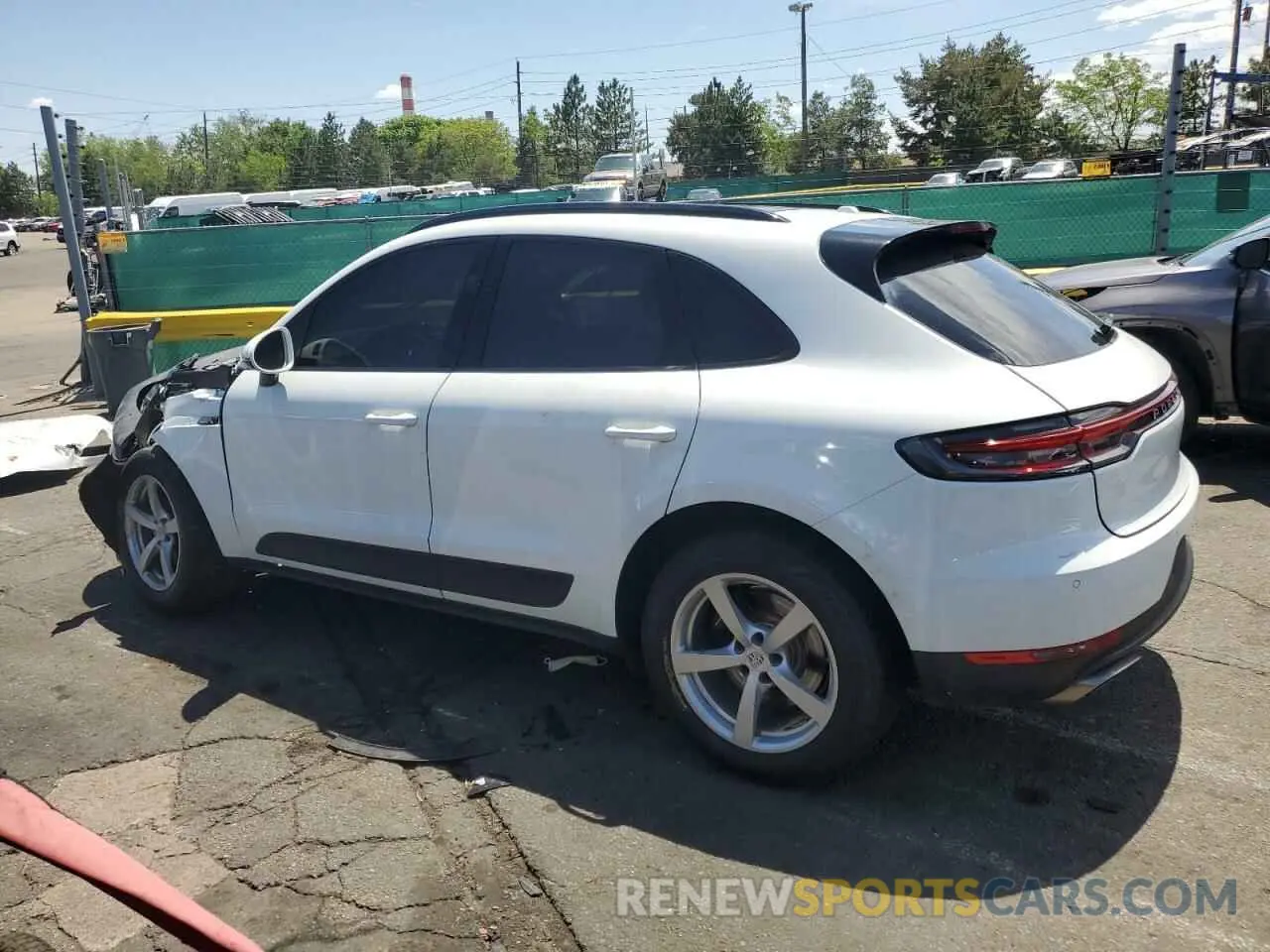 2 Photograph of a damaged car WP1AA2A58LLB12523 PORSCHE MACAN 2020