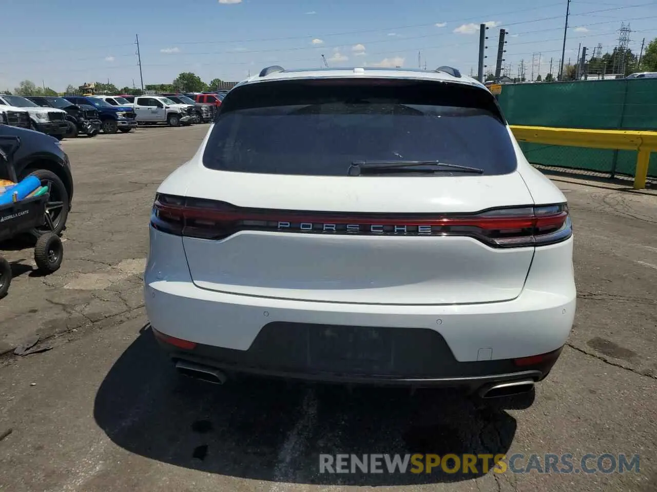 6 Photograph of a damaged car WP1AA2A58LLB12523 PORSCHE MACAN 2020