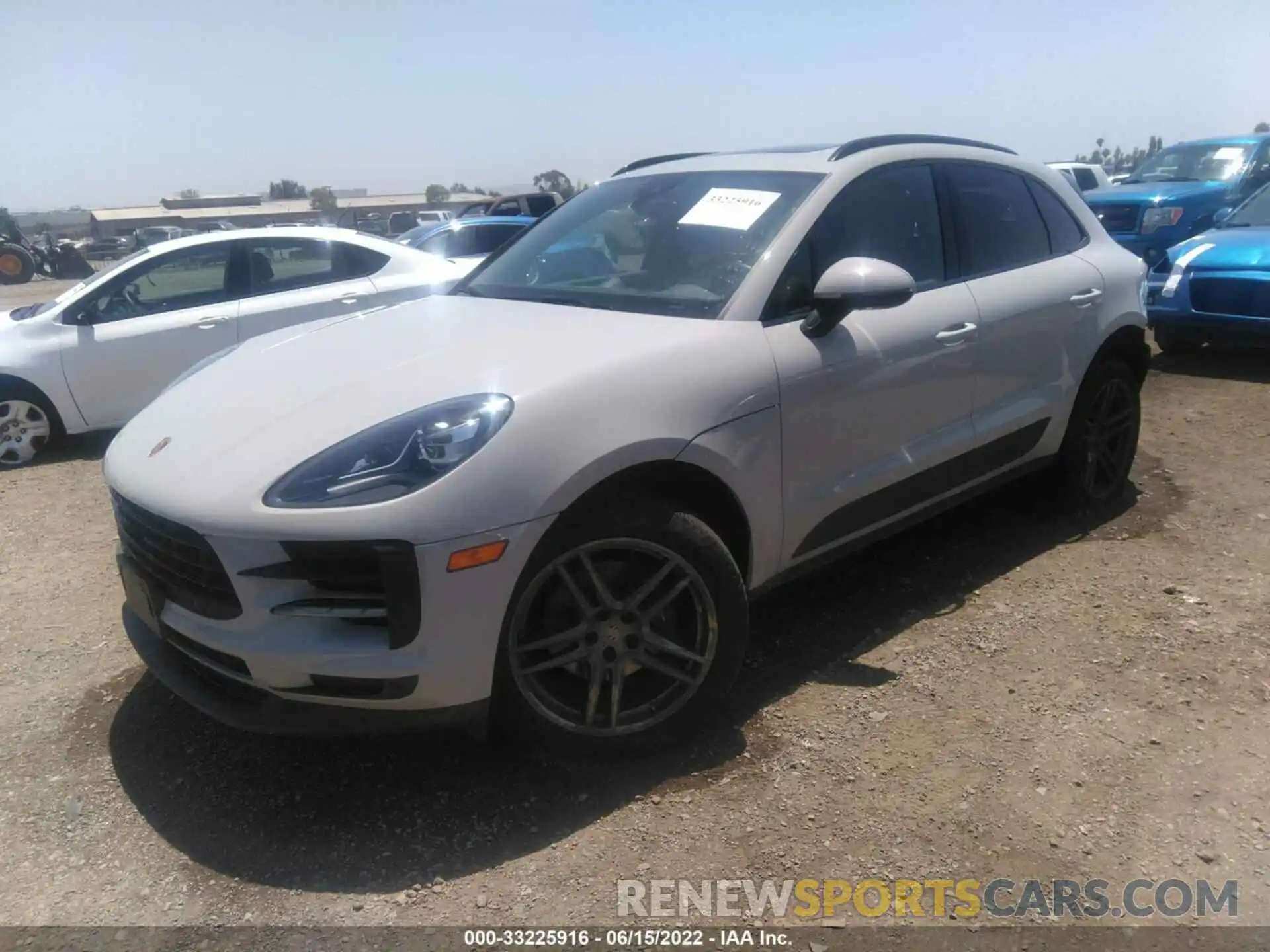 2 Photograph of a damaged car WP1AA2A58LLB14286 PORSCHE MACAN 2020