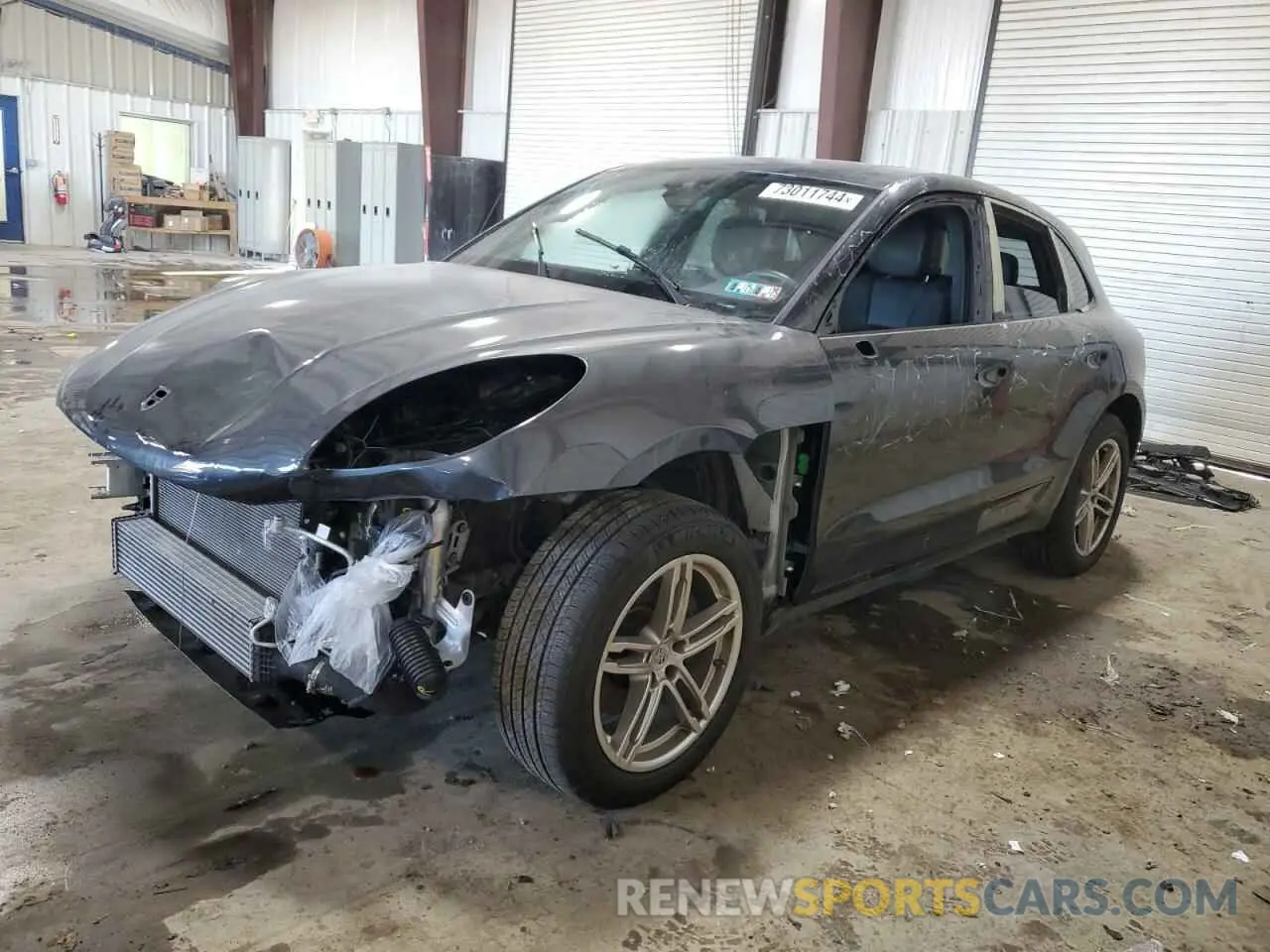 1 Photograph of a damaged car WP1AA2A59LLB00557 PORSCHE MACAN 2020