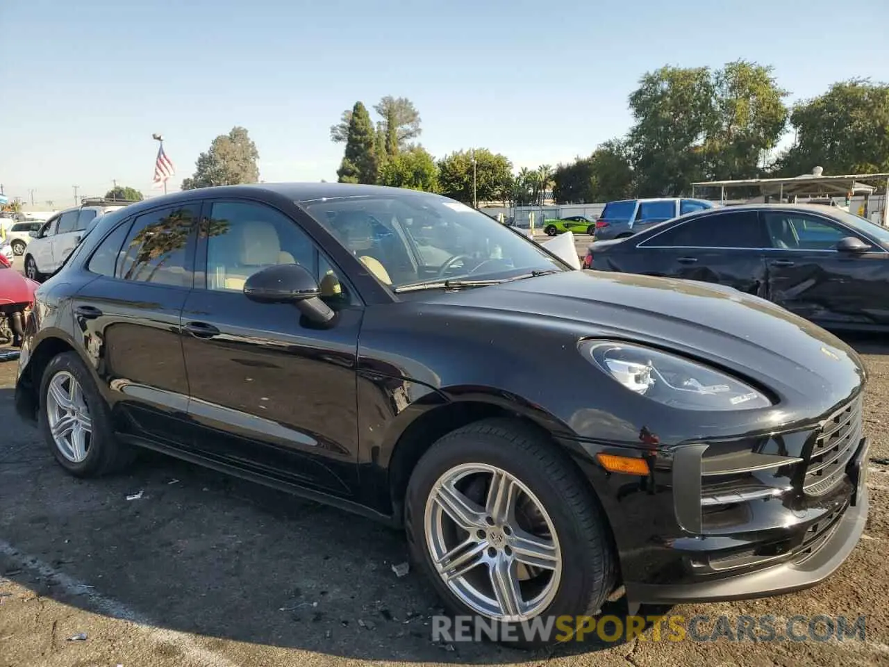 4 Photograph of a damaged car WP1AA2A59LLB00610 PORSCHE MACAN 2020